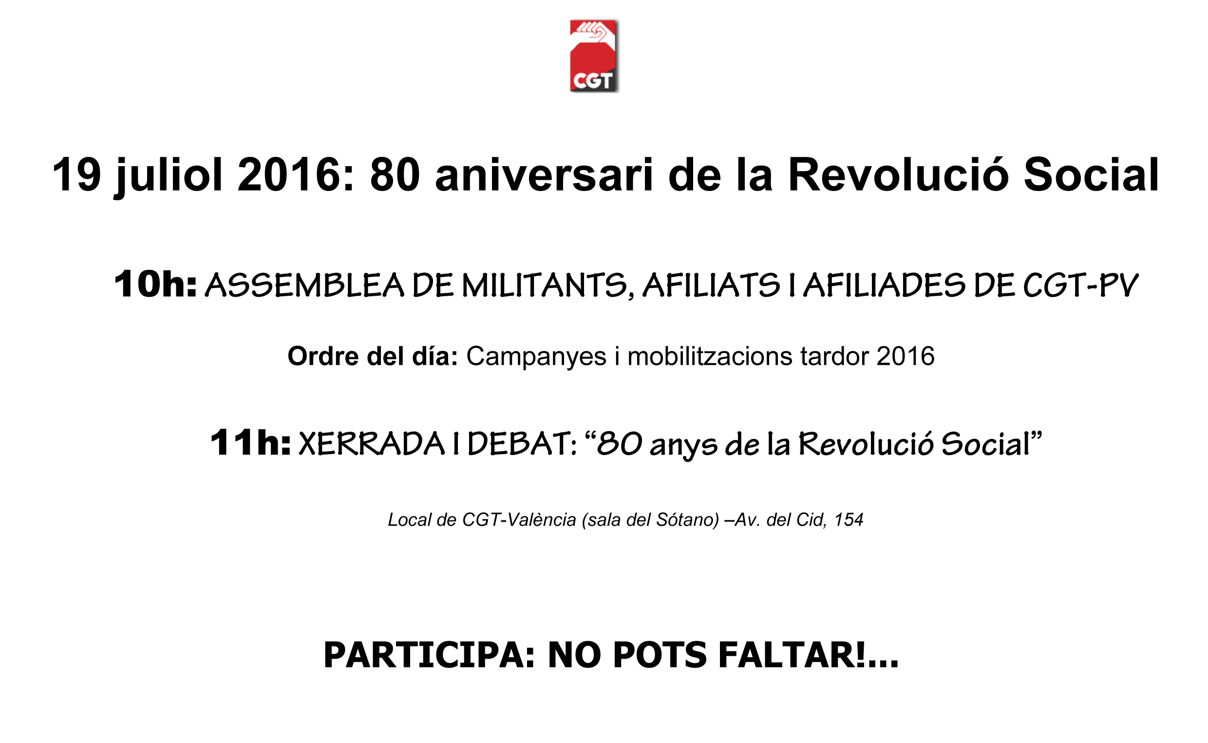 ASAMBLEA DE MILITANTES 19072016